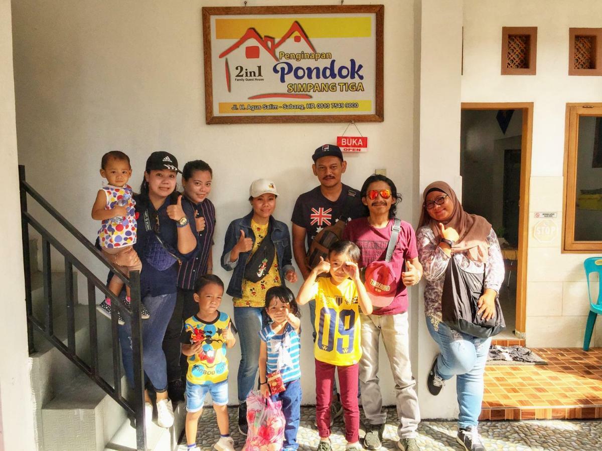 Pondok Simpang Tiga Sabang  Exterior foto